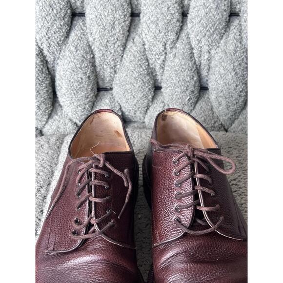 Bruno Magli mens shoes Edgar 8.5M GUC Burgandy